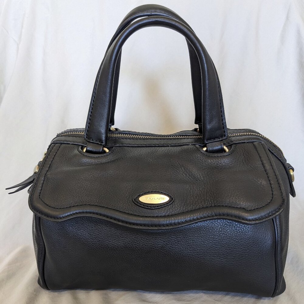 black Tahari satchel bag